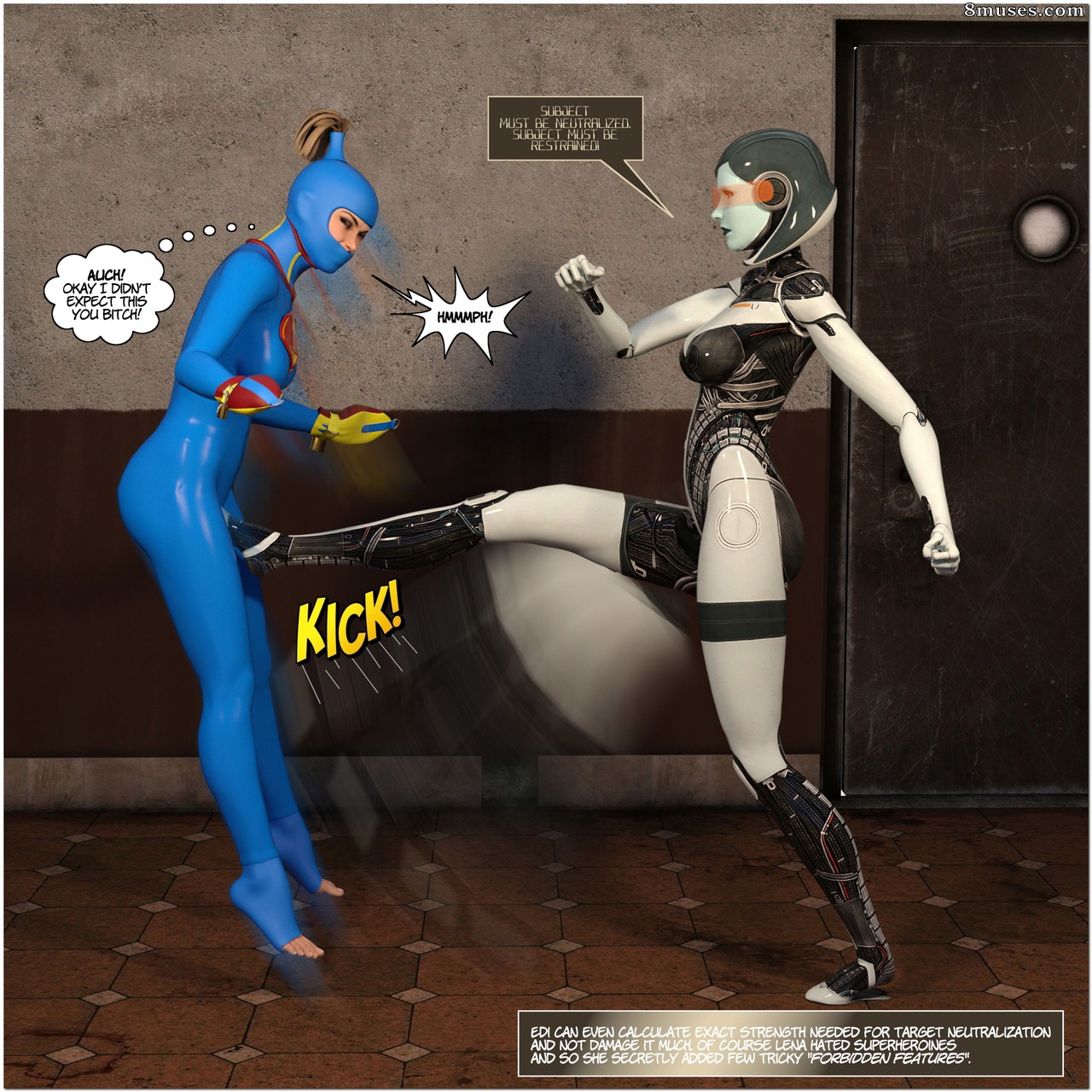 New Arkham For Superheroines - Issue 9 - Troubles At Asylum - Page 72
