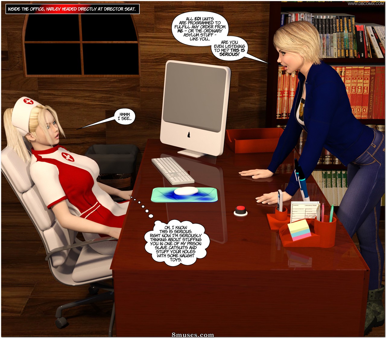 New Arkham For Superheroines - Issue 9 - Troubles At Asylum - Page 53