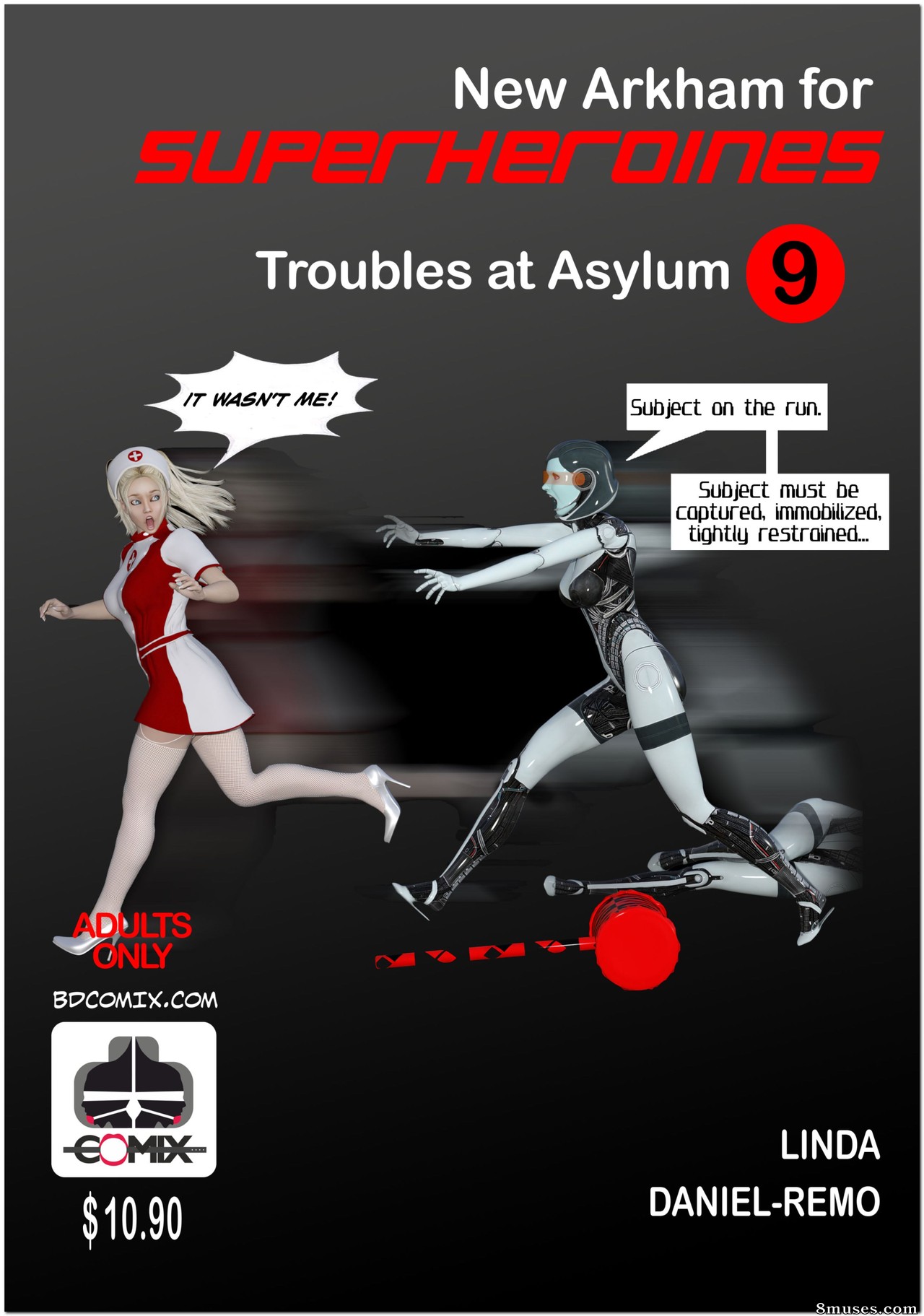 New Arkham For Superheroines - Issue 9 - Troubles At Asylum - Page 81