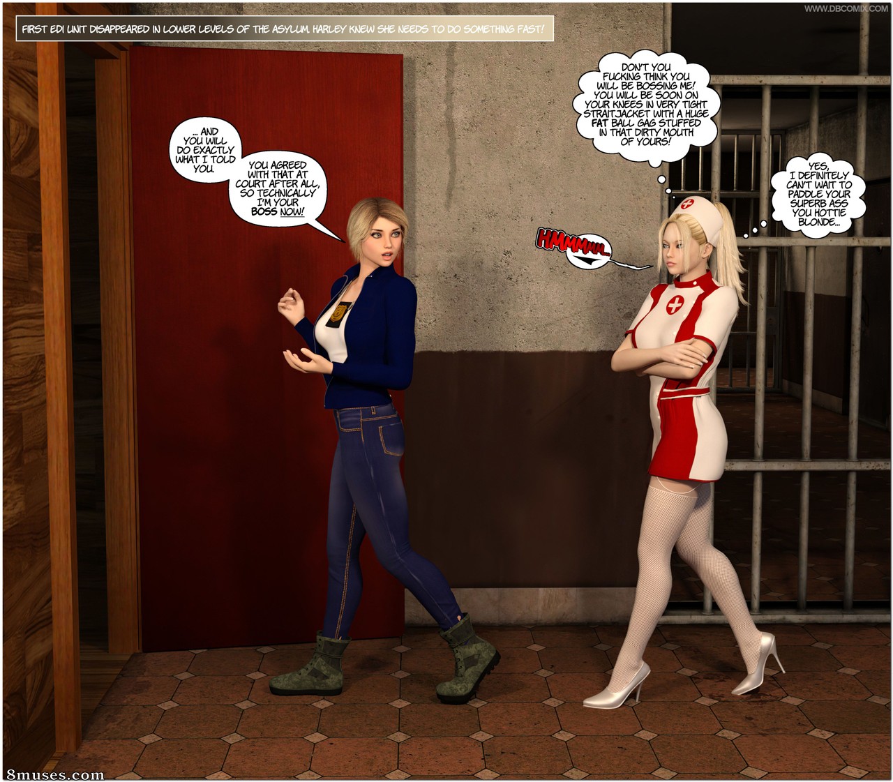 New Arkham For Superheroines - Issue 9 - Troubles At Asylum - Page 52