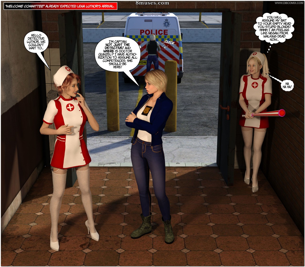 New Arkham For Superheroines - Issue 9 - Troubles At Asylum - Page 45