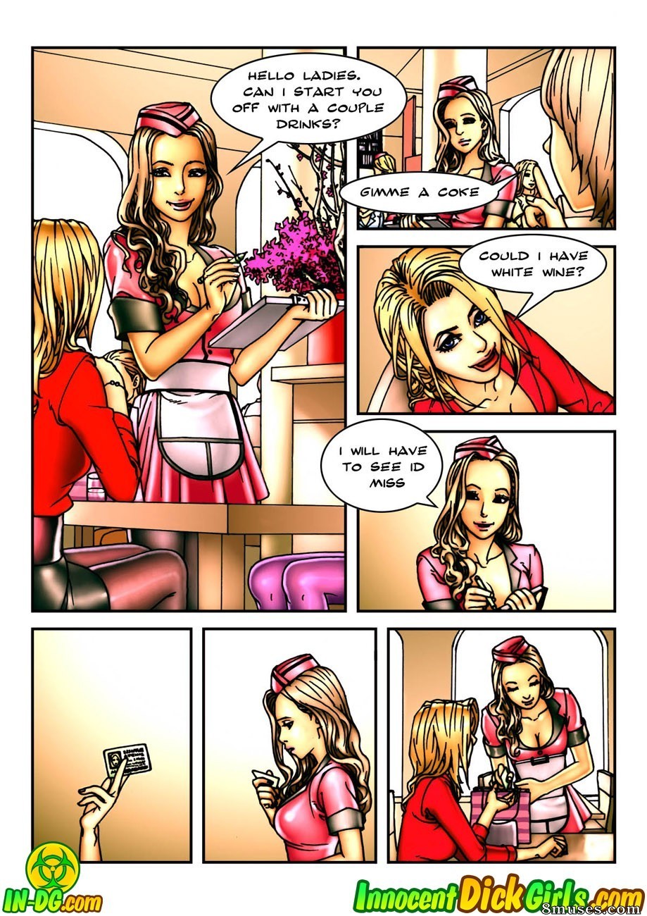 Innocent Dickgirls Comics - Shopping And Dinner - Page 4