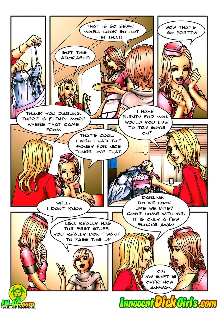Innocent Dickgirls Comics - Shopping And Dinner - Page 6