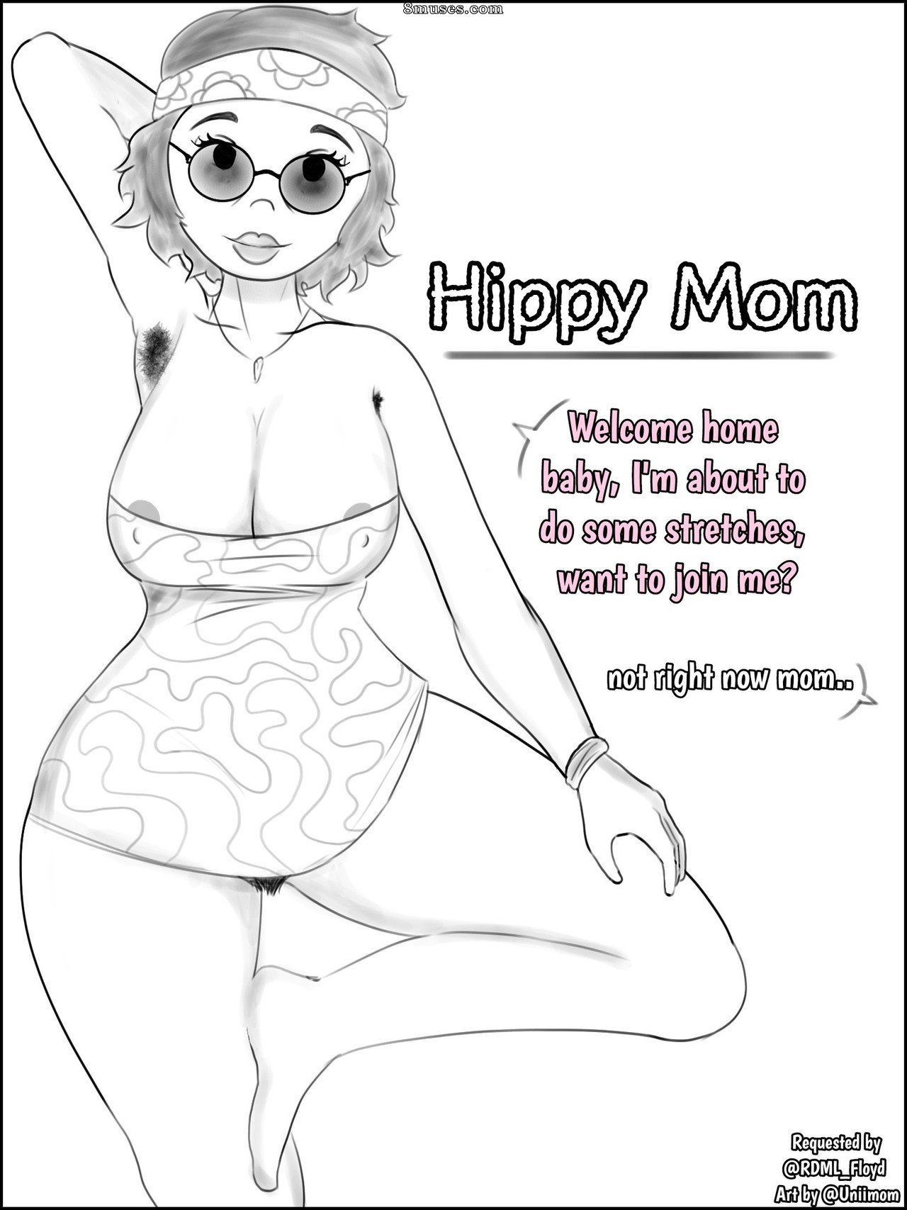 UniiMom - Hippy Mom - Page 1