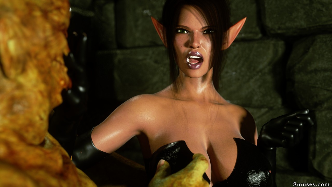 Zuleyka 3D Comics - Domina duende y mutante - Página 3