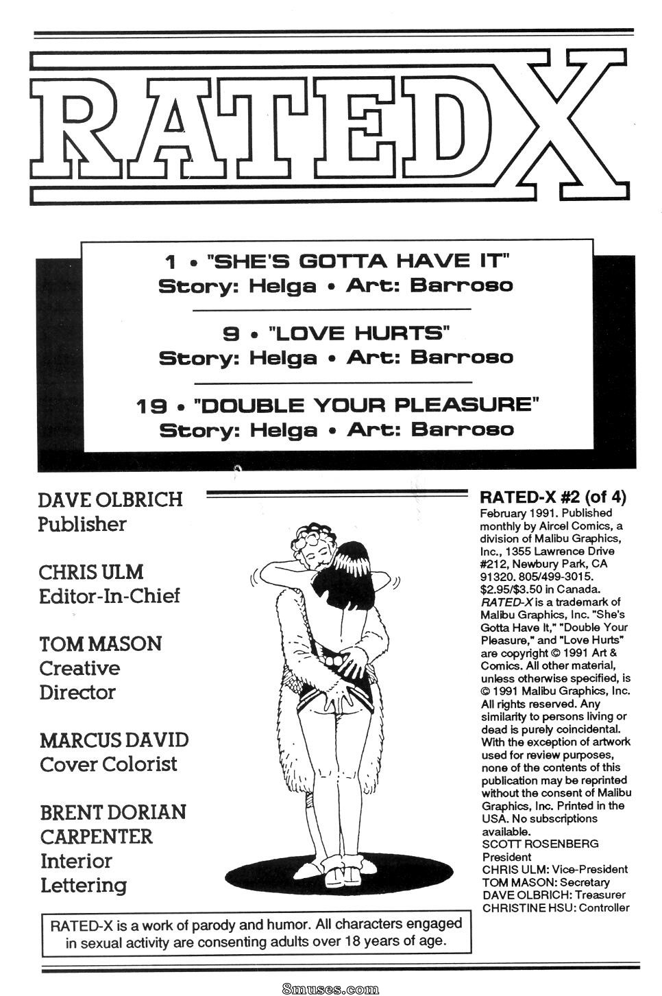 Rated X - Issue 2 - Page 2