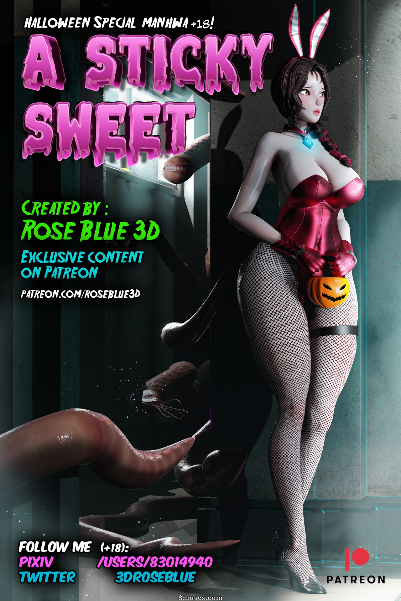 Roseblue3d - Algo dulce y pegajoso - Página 1