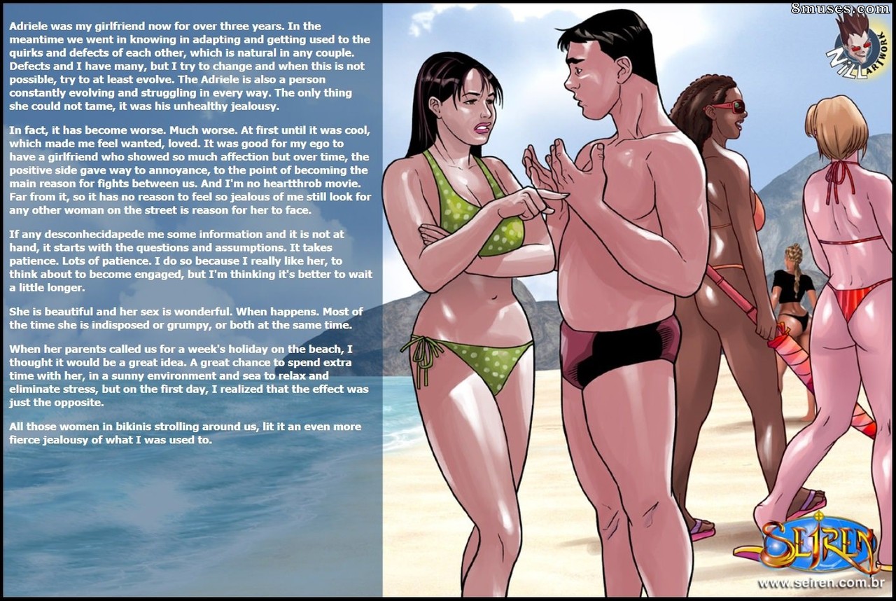 Seiren.com.br Comics - Amor na praia - Página 2