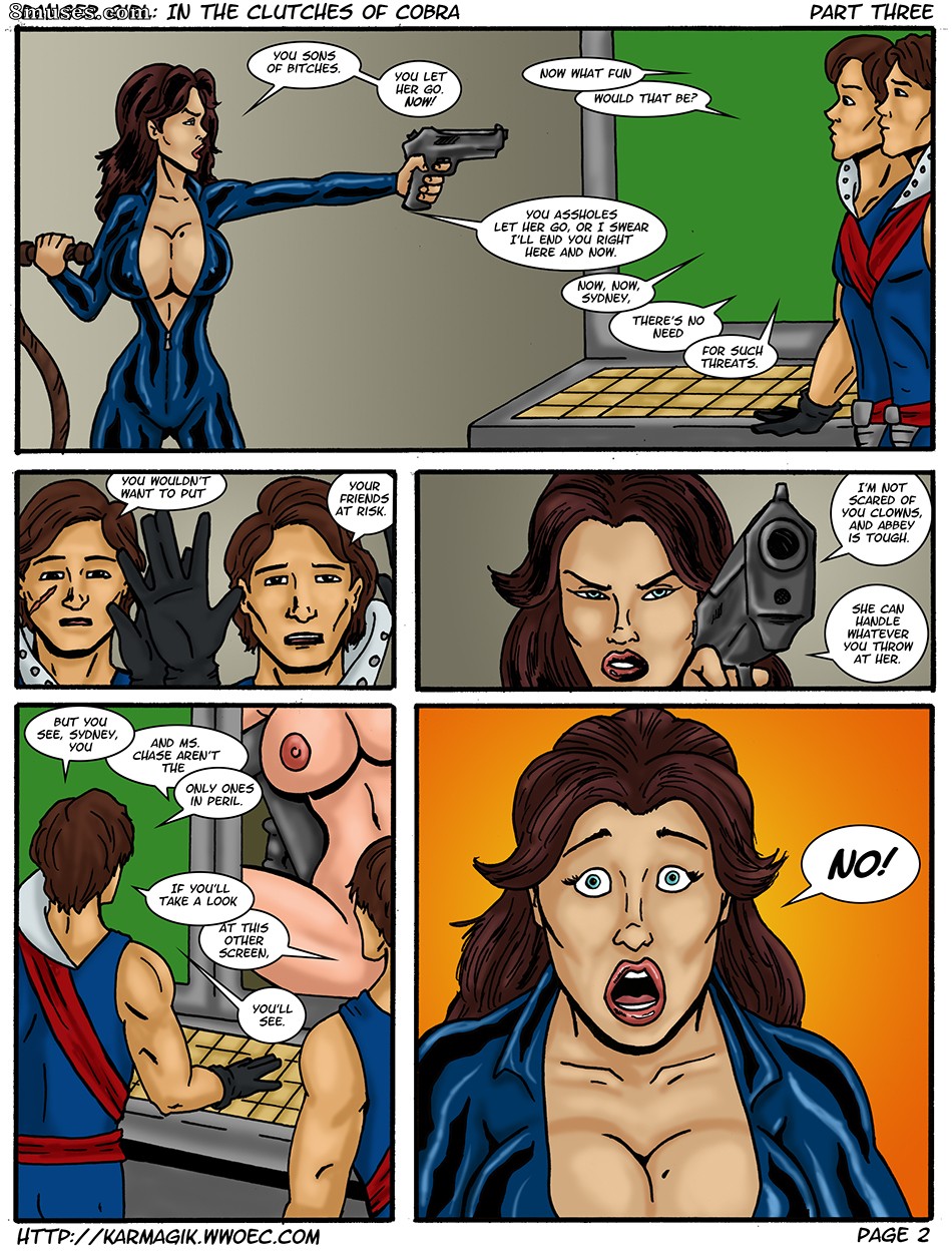 Karmagik Comics - Danger Girl In the Clutches of Cobra - Page 12
