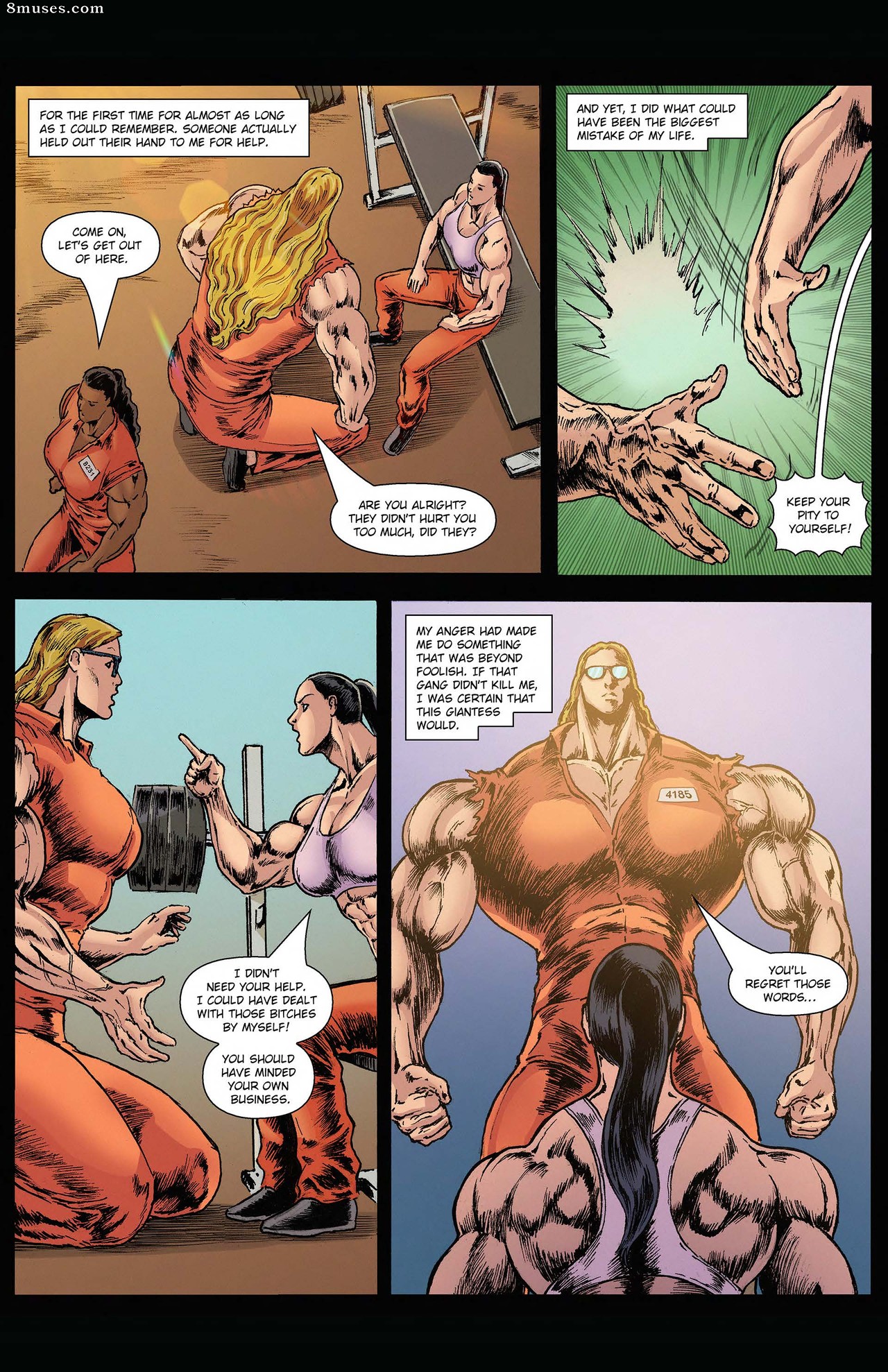 The Giant of Cell Block 4 - Issue 1 - Page 9