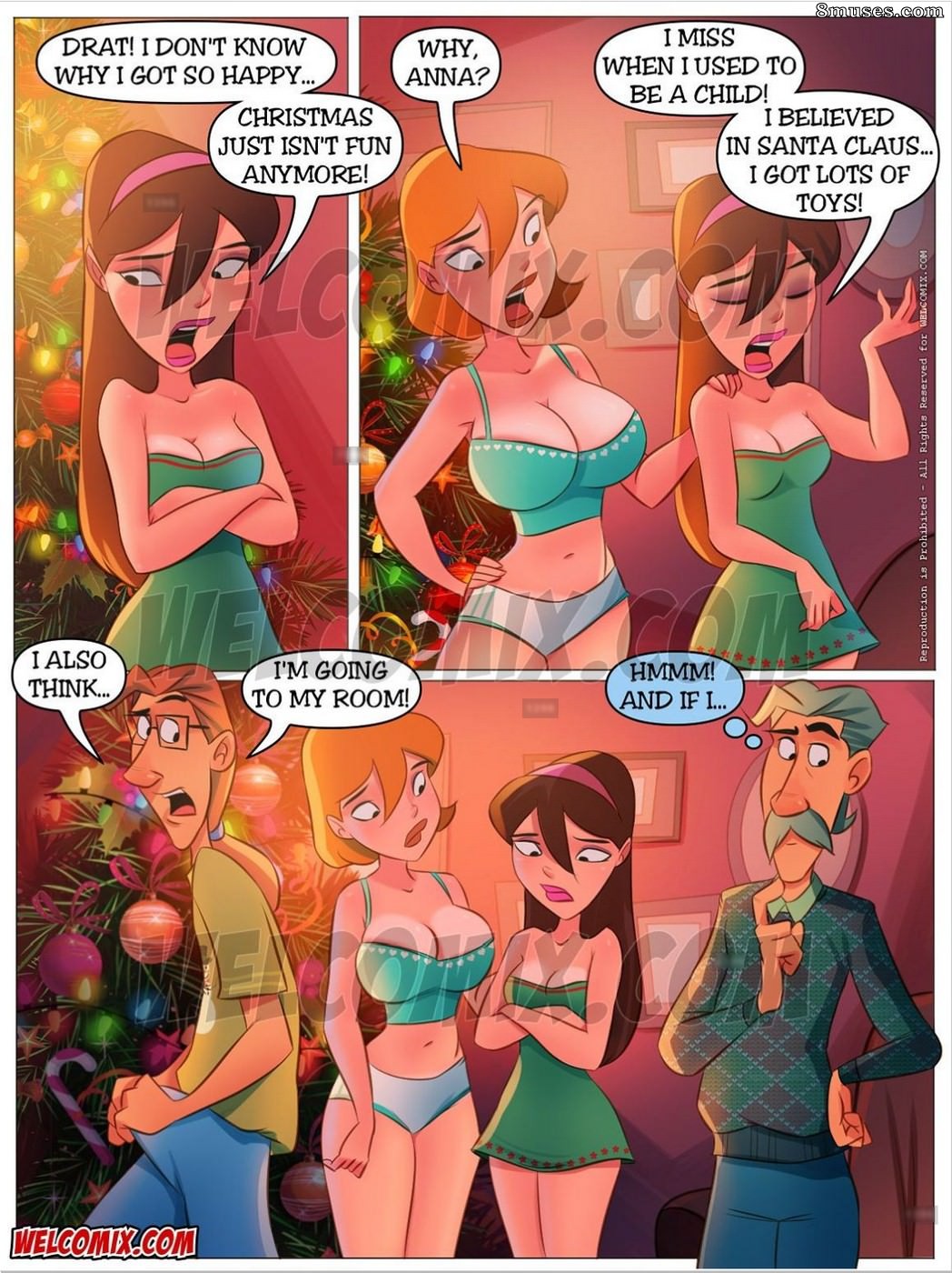 Familia Sacana - English - Family Sacana 32 - Christmas At The Naughty Home - Page 4