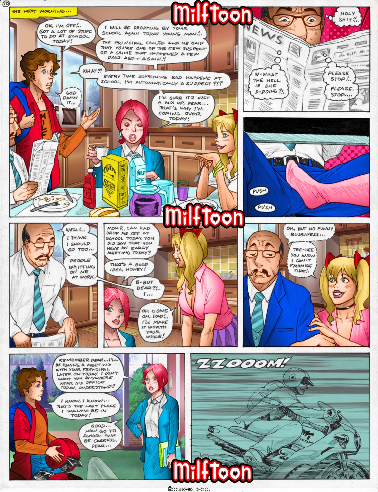 MilfToon Comics - Familia - Coloreada por L - Página 11