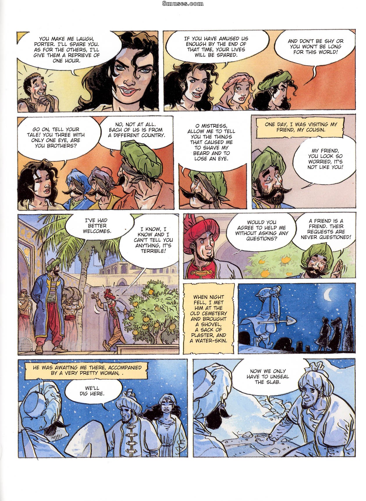 Eurotica Comics - Les 1001 nuits de Shéhérazade - Page 38