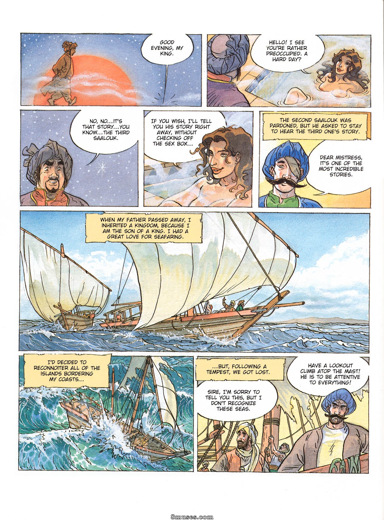 Eurotica Comics - Les 1001 nuits de Shéhérazade - Page 48