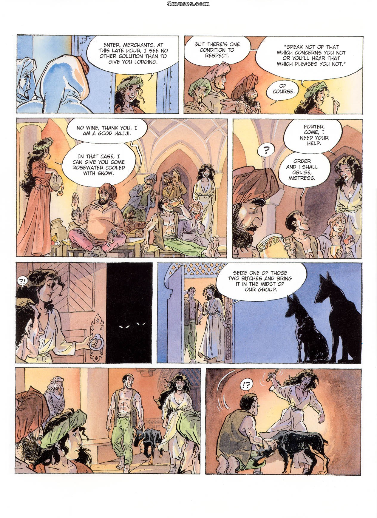 Eurotica Comics - Les 1001 nuits de Shéhérazade - Page 35