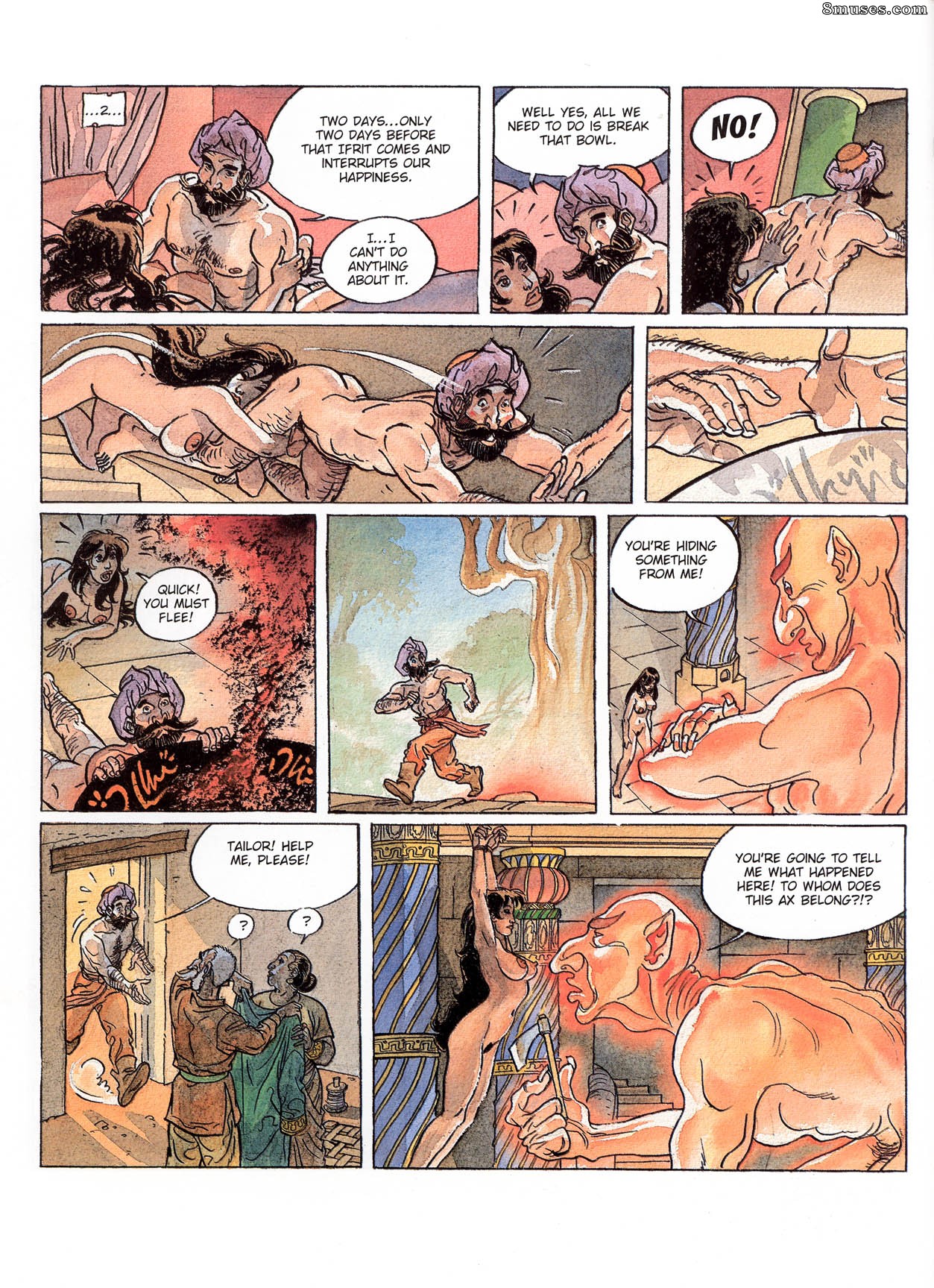 Eurotica Comics - The 1001 Nights Of Scheherazade - Page 44