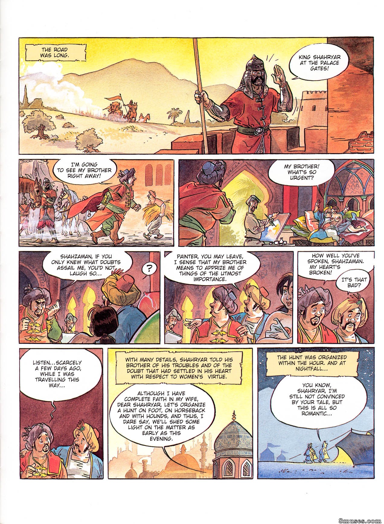 Eurotica Comics - Les 1001 nuits de Shéhérazade - Page 4