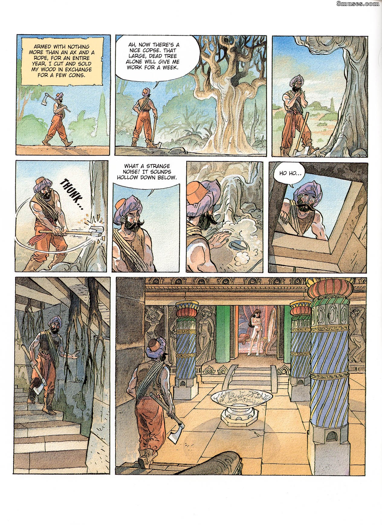 Eurotica Comics - Les 1001 nuits de Shéhérazade - Page 42