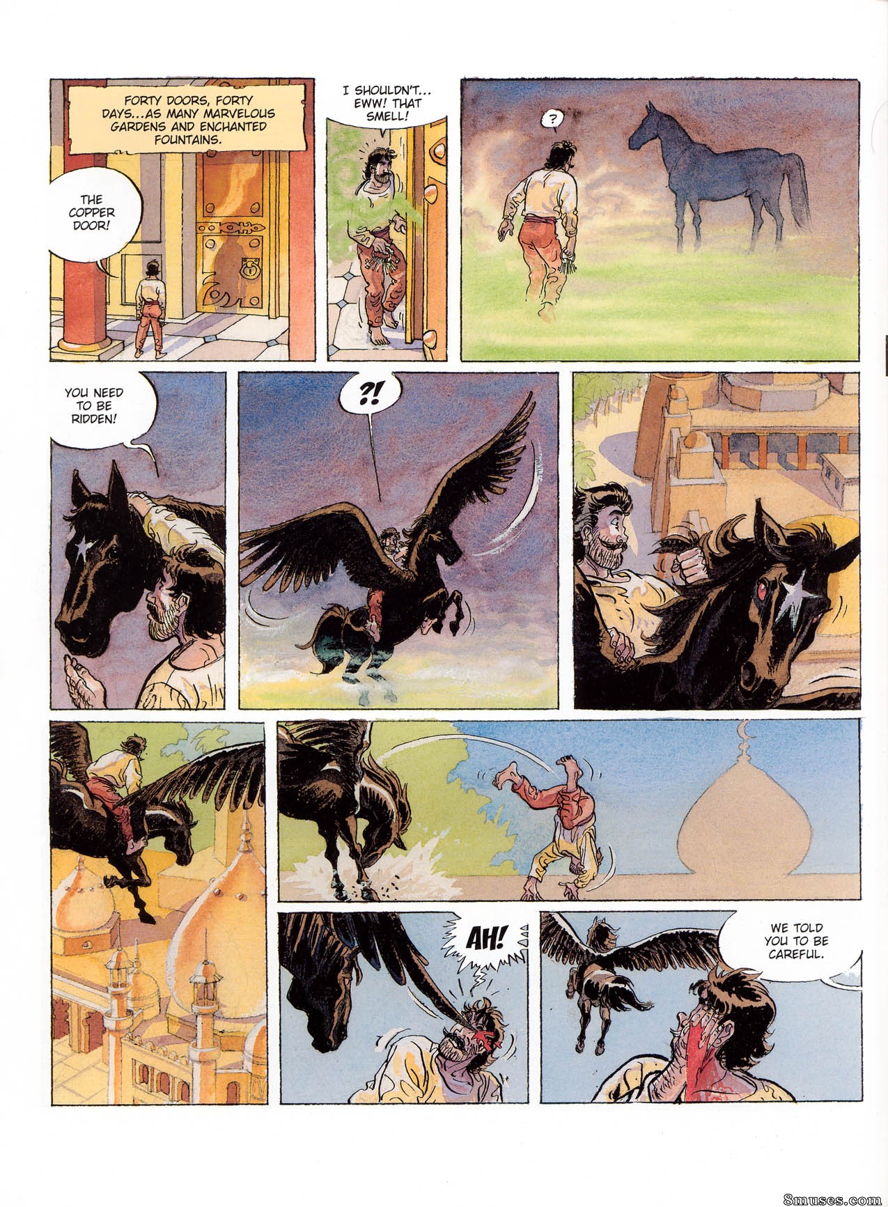 Eurotica Comics - The 1001 Nights Of Scheherazade - Page 54