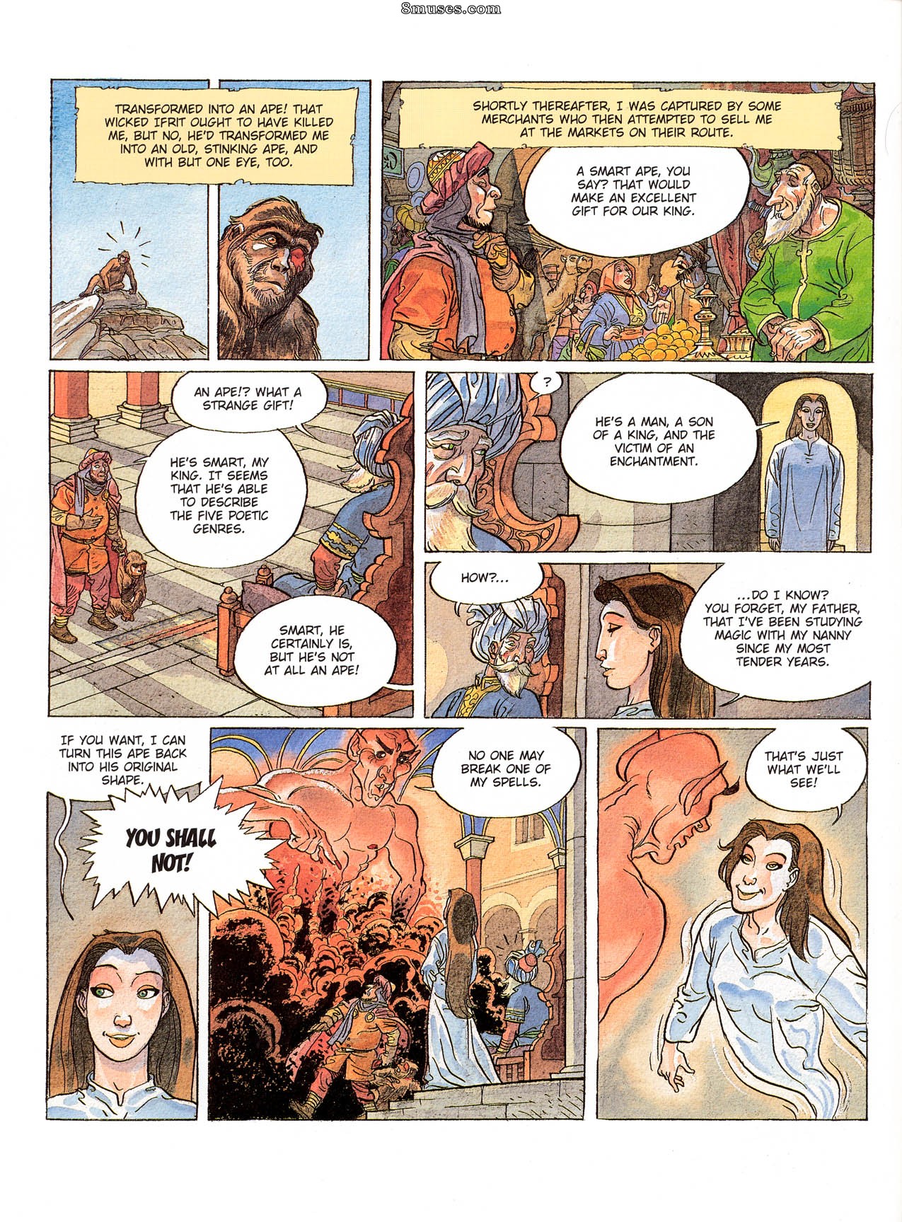 Eurotica Comics - As 1001 noites de Scheherazade - Página 46