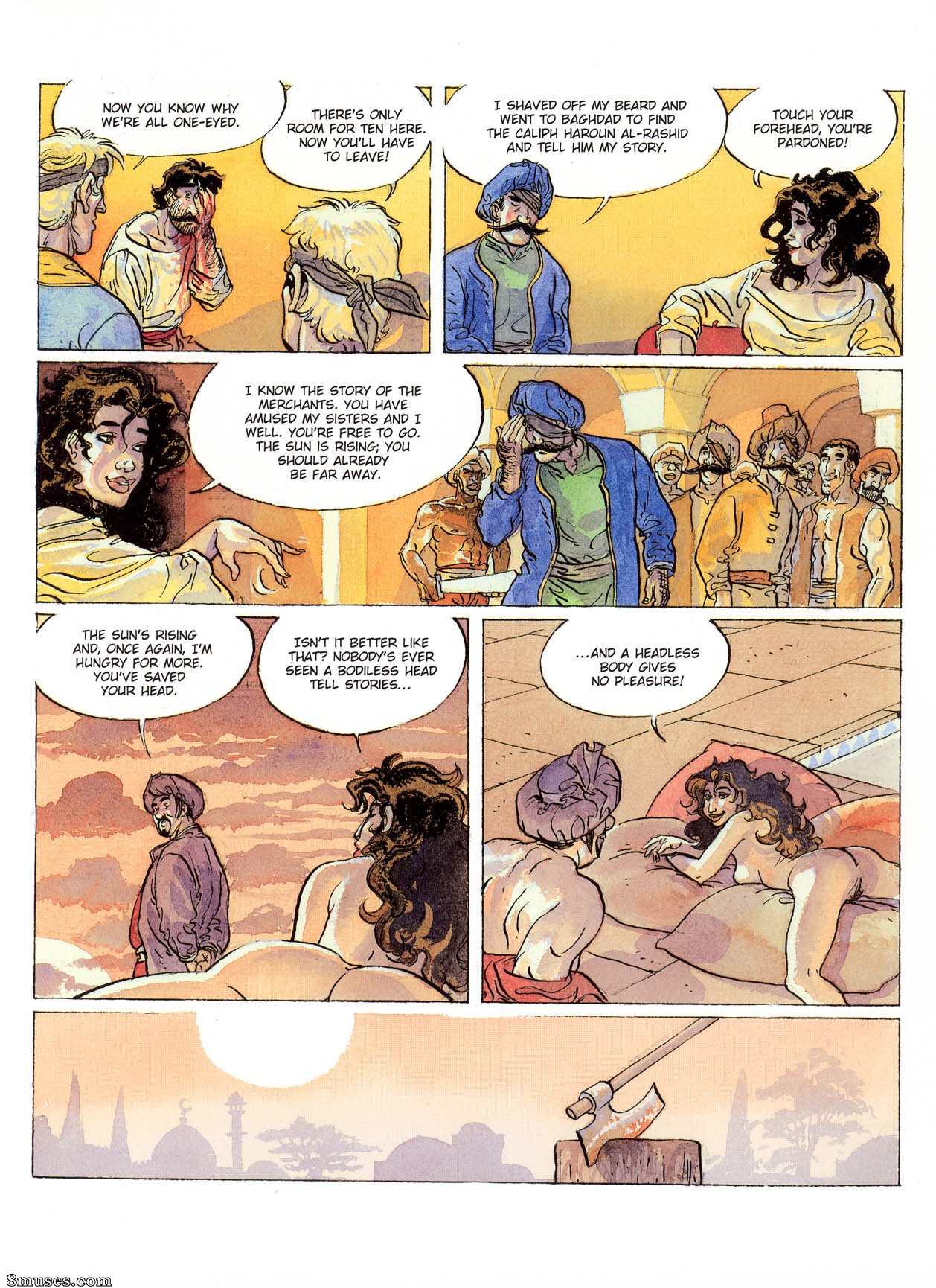 Eurotica Comics - The 1001 Nights Of Scheherazade - Page 55