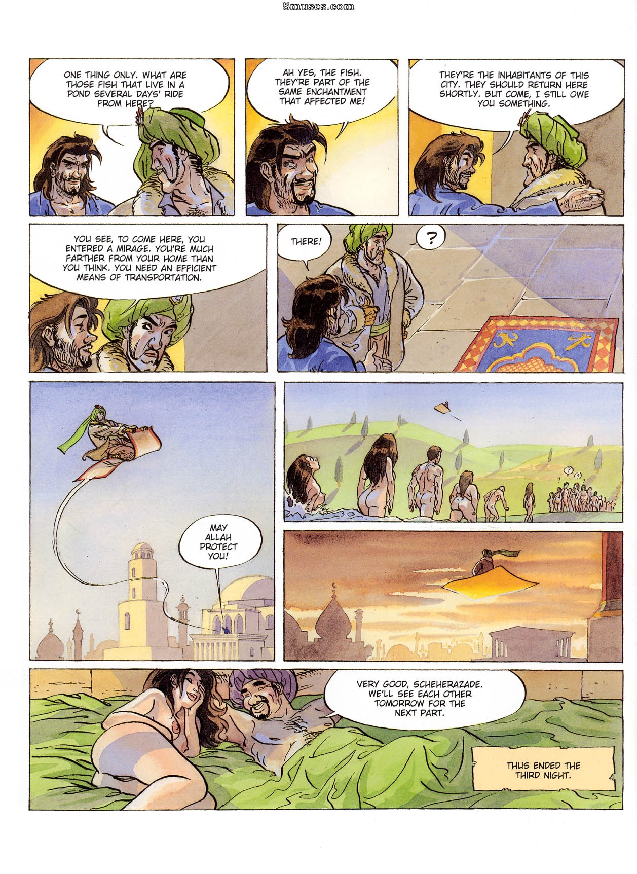 Eurotica Comics - Les 1001 nuits de Shéhérazade - Page 29
