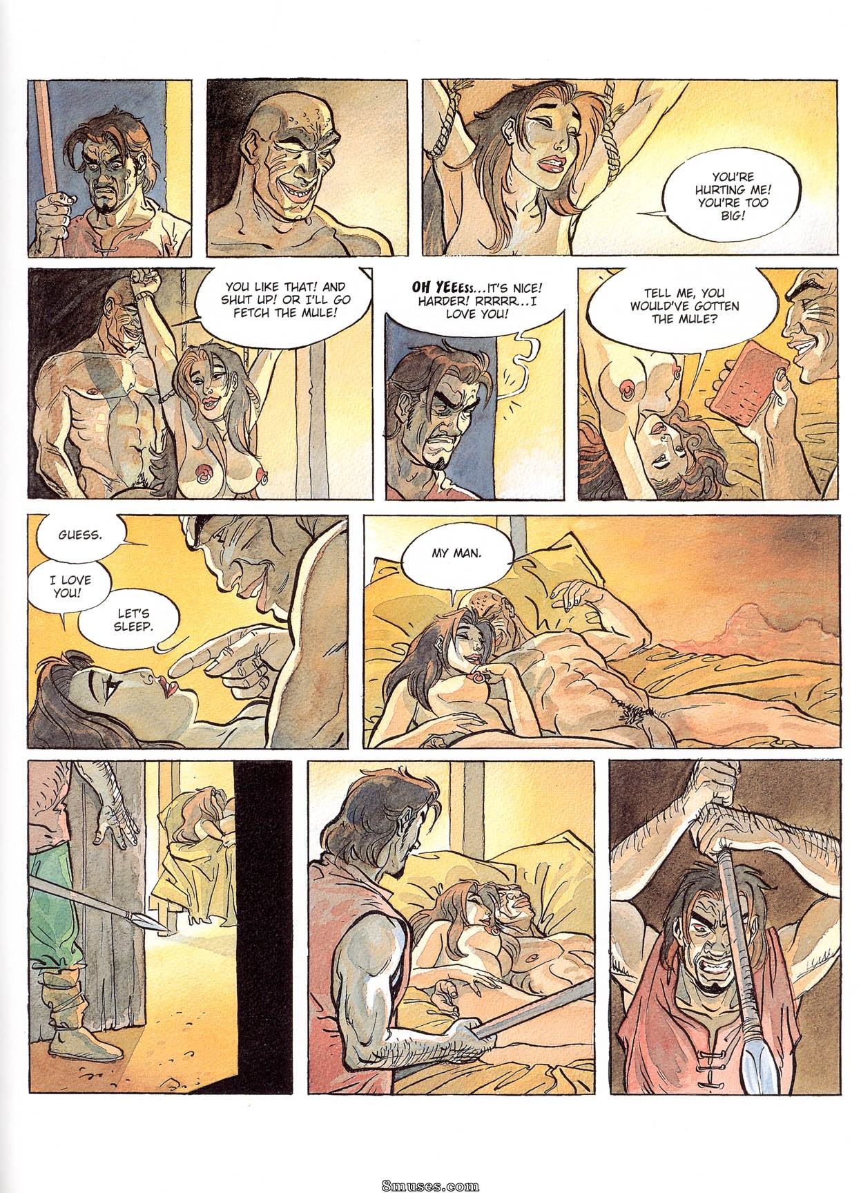 Eurotica Comics - The 1001 Nights Of Scheherazade - Page 22