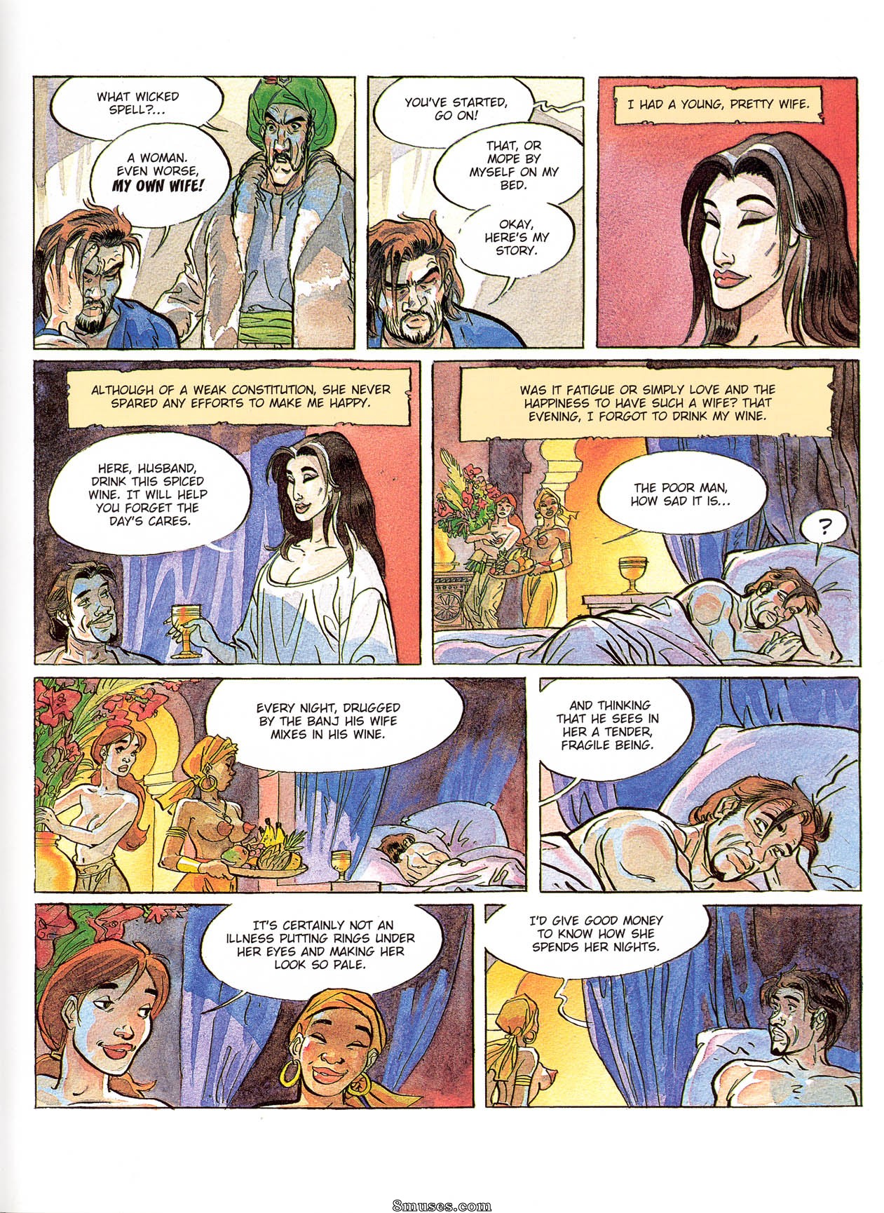 Eurotica Comics - The 1001 Nights Of Scheherazade - Page 20