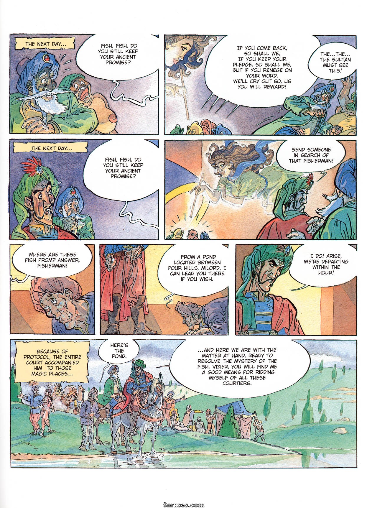 Eurotica Comics - Les 1001 nuits de Shéhérazade - Page 16
