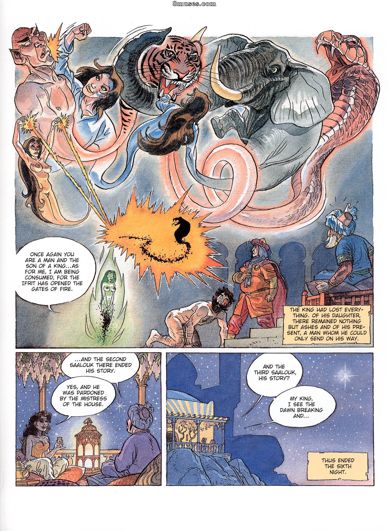 Eurotica Comics - The 1001 Nights Of Scheherazade - Page 47