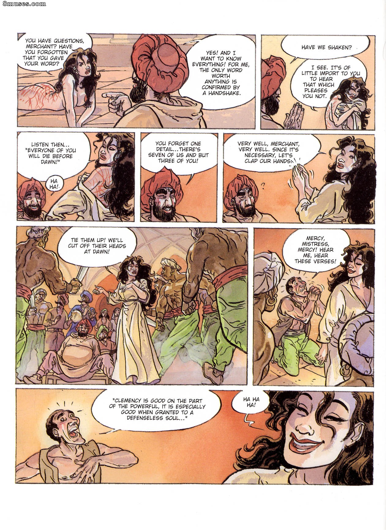 Eurotica Comics - The 1001 Nights Of Scheherazade - Page 37
