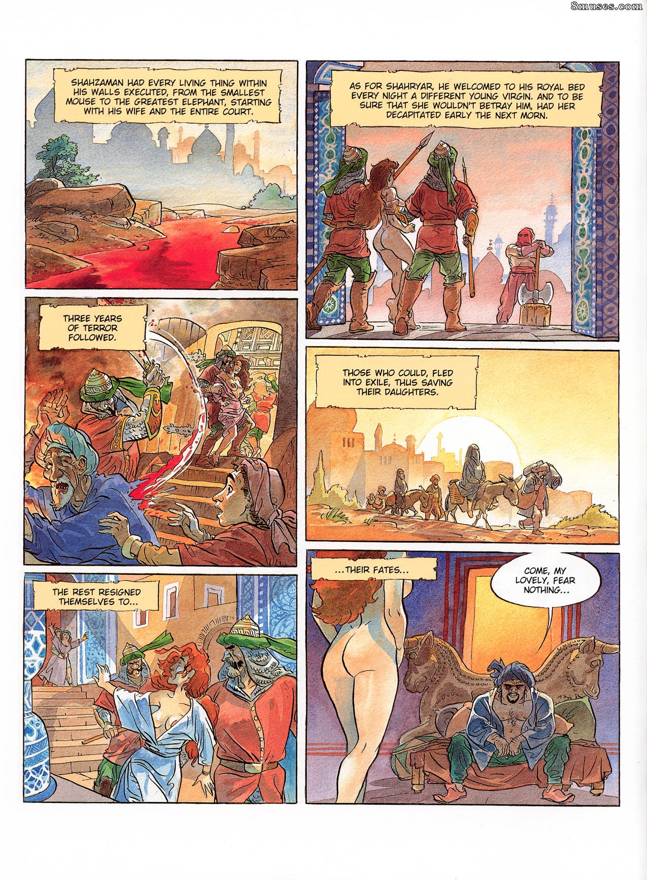 Eurotica Comics - The 1001 Nights Of Scheherazade - Page 9