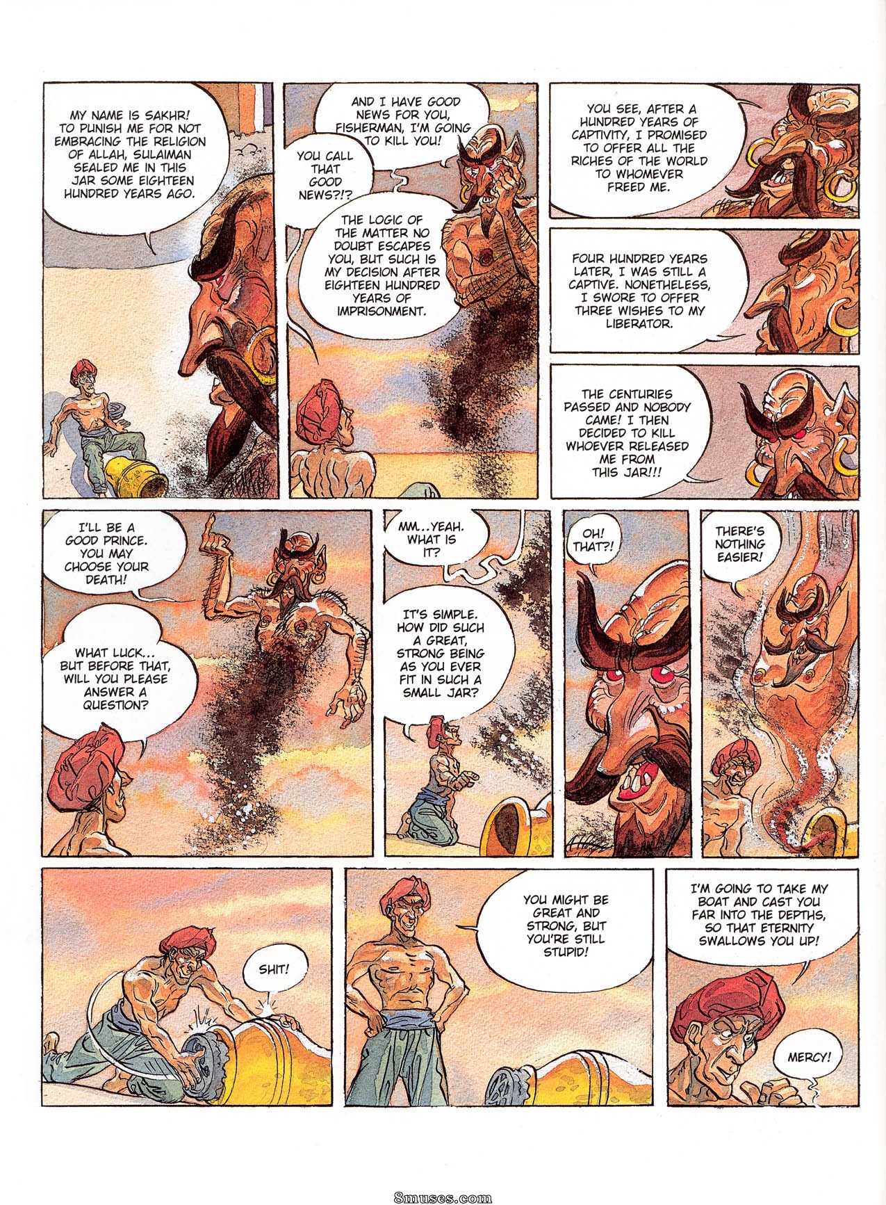 Eurotica Comics - The 1001 Nights Of Scheherazade - Page 13