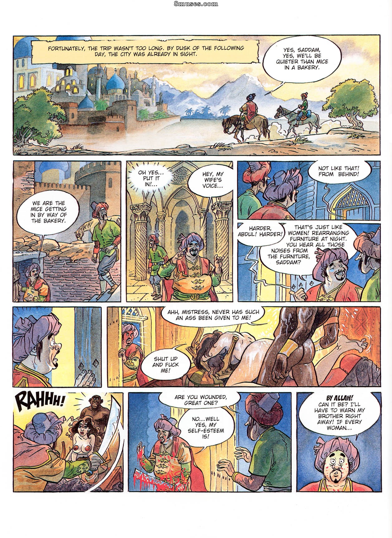 Eurotica Comics - Les 1001 nuits de Shéhérazade - Page 3