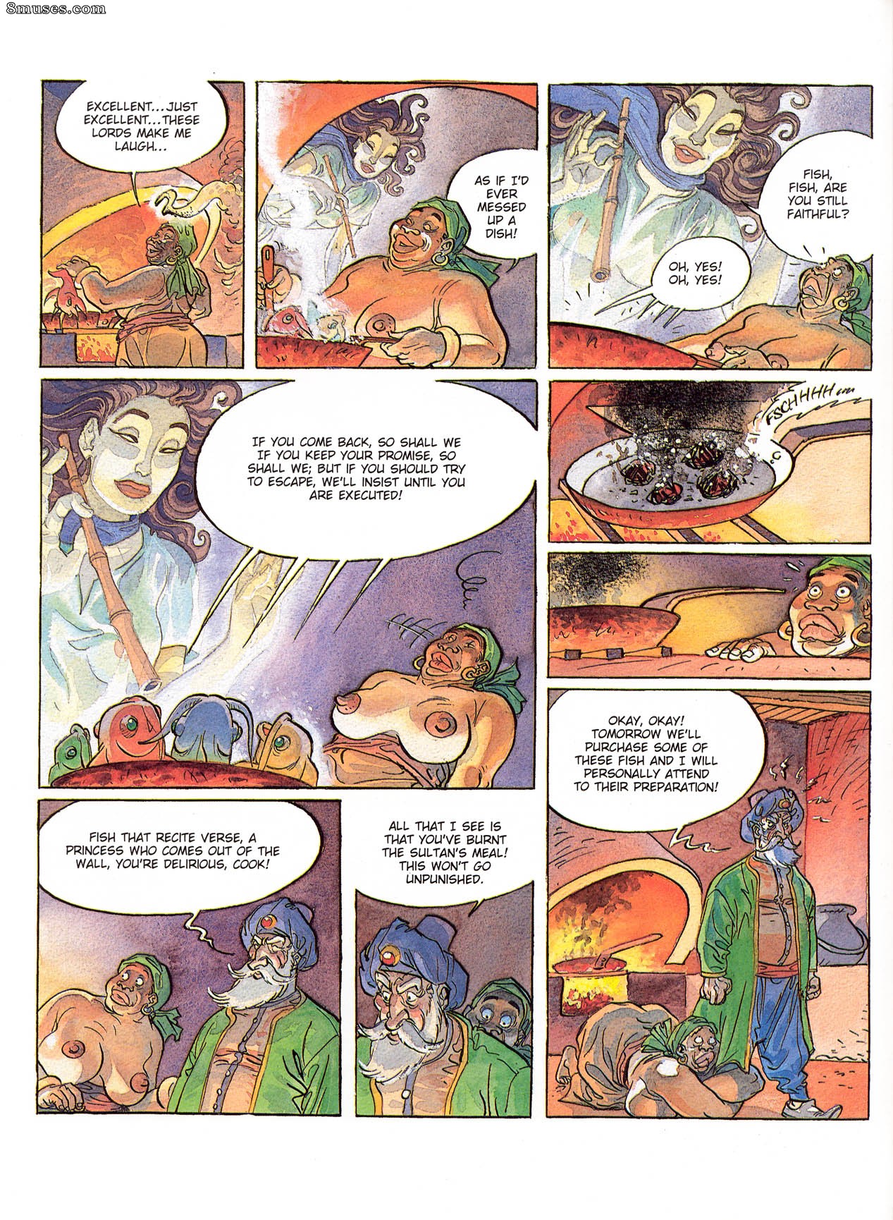 Eurotica Comics - Les 1001 nuits de Shéhérazade - Page 15