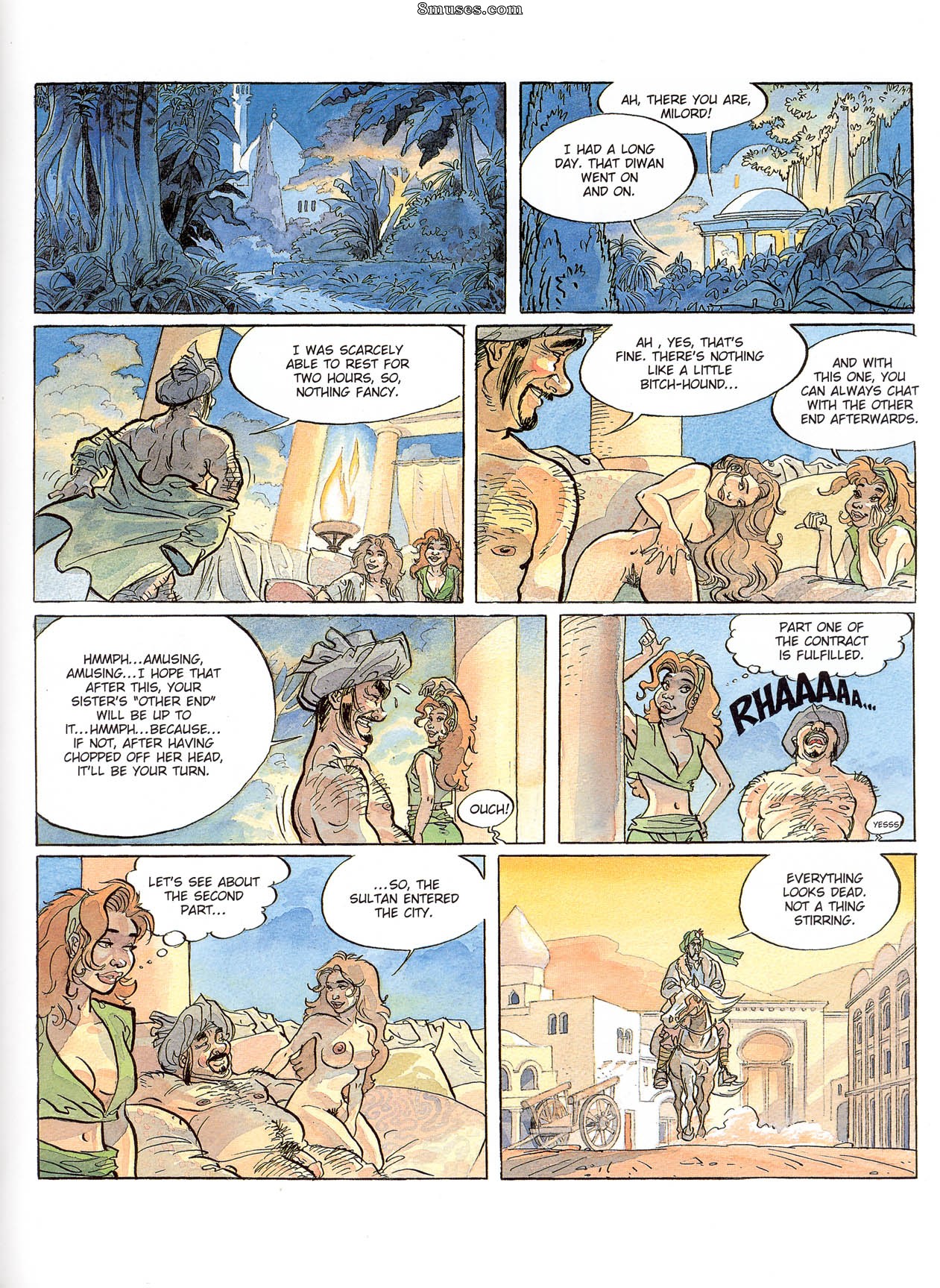 Eurotica Comics - The 1001 Nights Of Scheherazade - Page 18