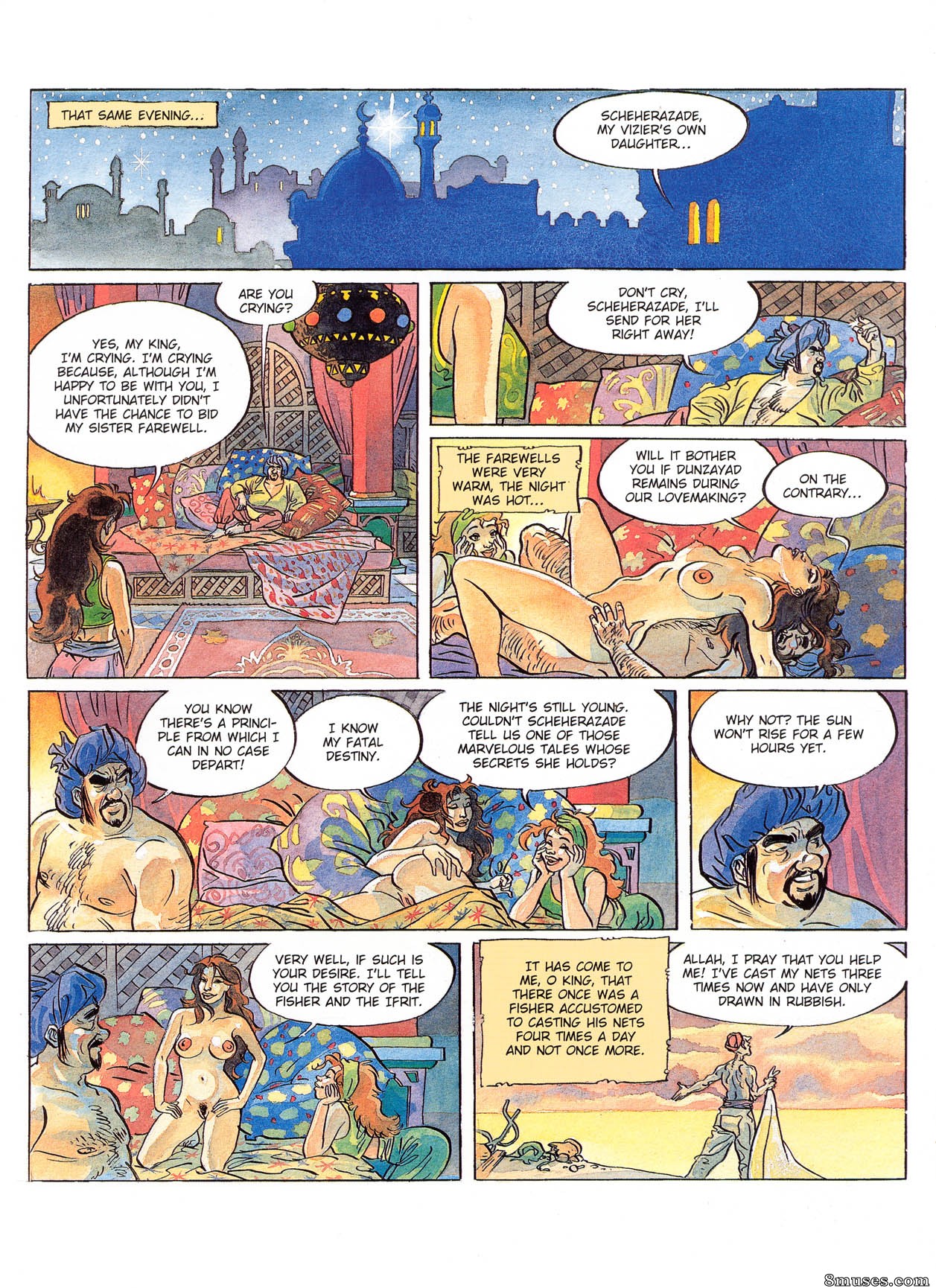Eurotica Comics - The 1001 Nights Of Scheherazade - Page 11