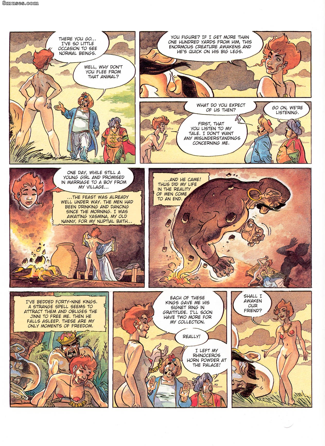 Eurotica Comics - The 1001 Nights Of Scheherazade - Page 7