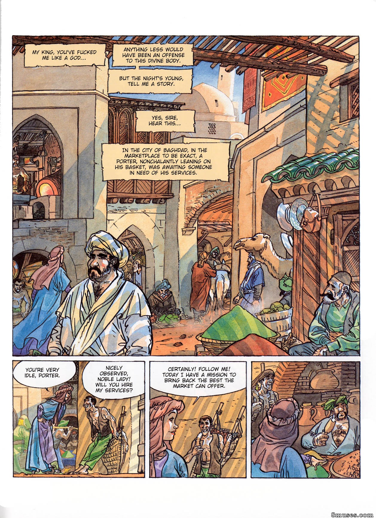 Eurotica Comics - The 1001 Nights Of Scheherazade - Page 30