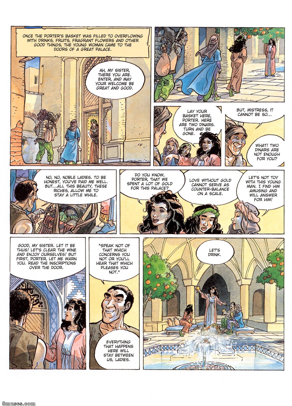 Eurotica Comics - The 1001 Nights Of Scheherazade - Page 31