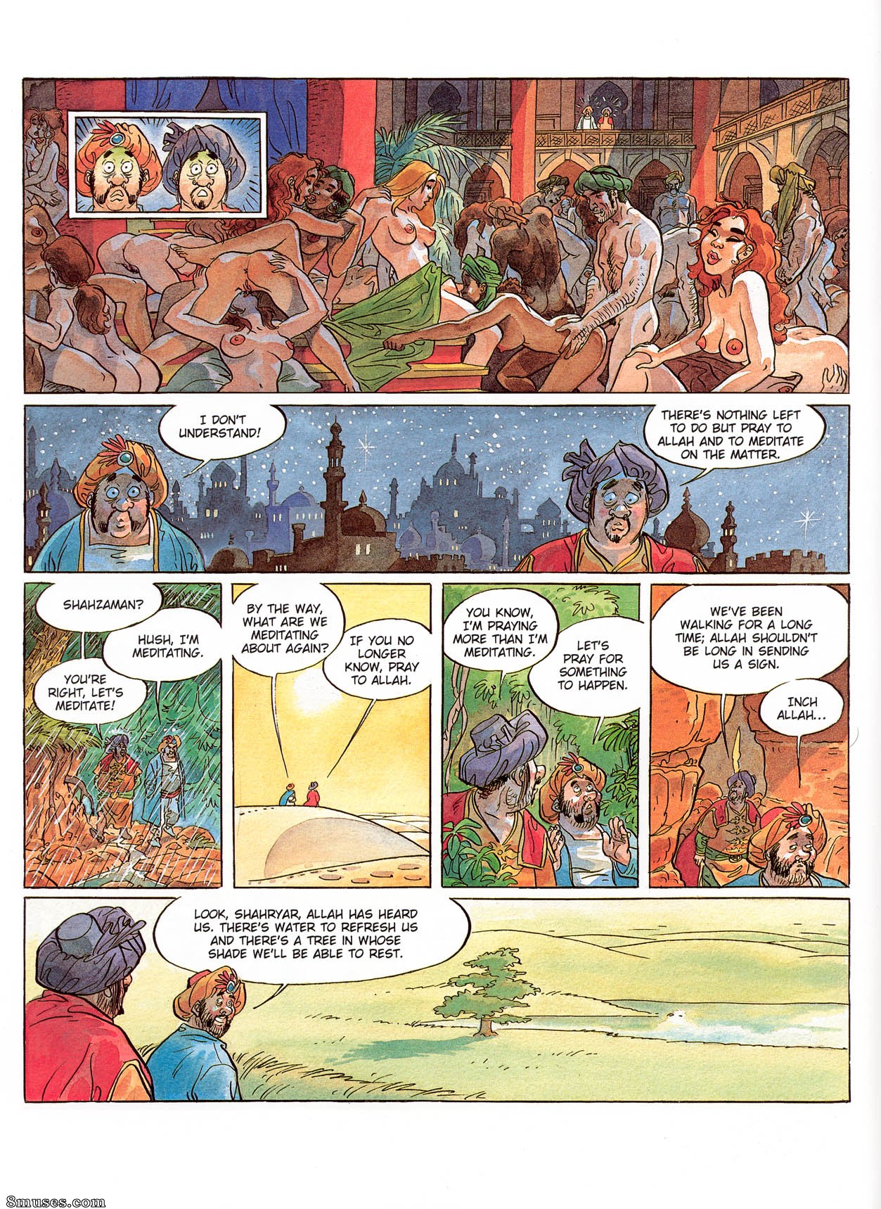 Eurotica Comics - The 1001 Nights Of Scheherazade - Page 5