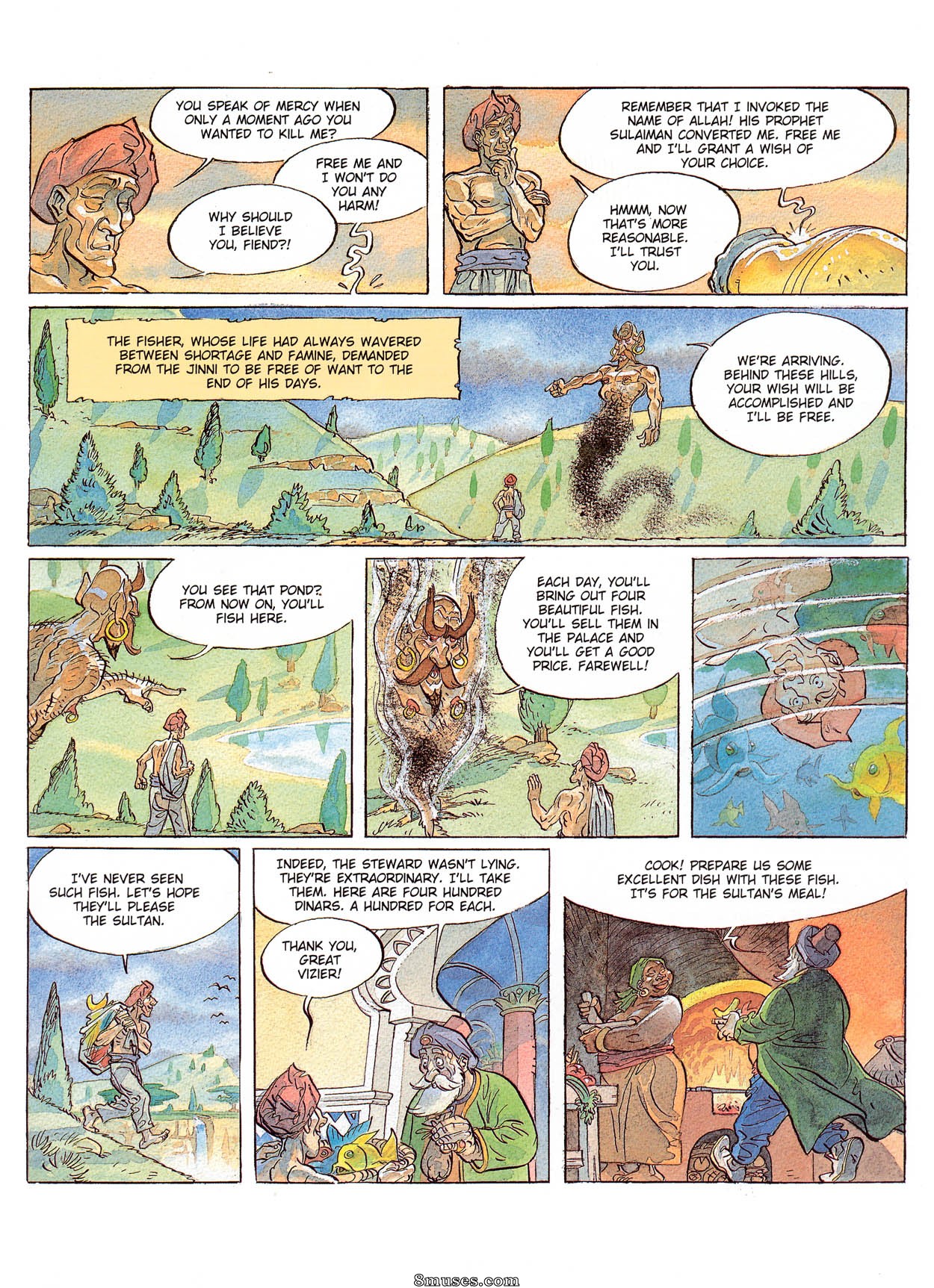 Eurotica Comics - As 1001 noites de Scheherazade - Página 14