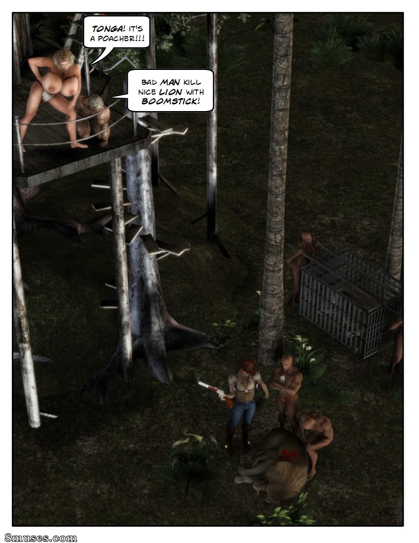 Strong and Stacked - Muscle Jungle Queen - Page 9