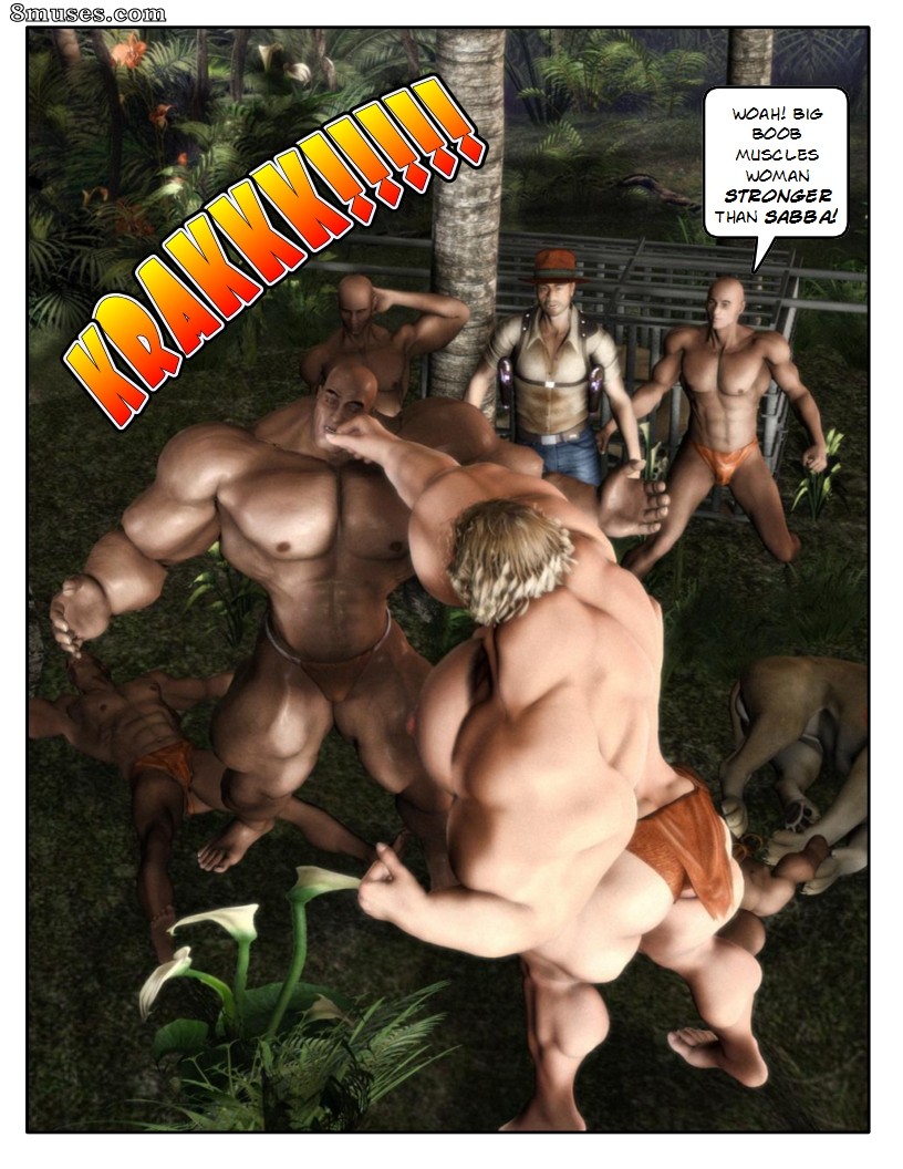 Strong and Stacked - Muscle Jungle Queen - Page 33