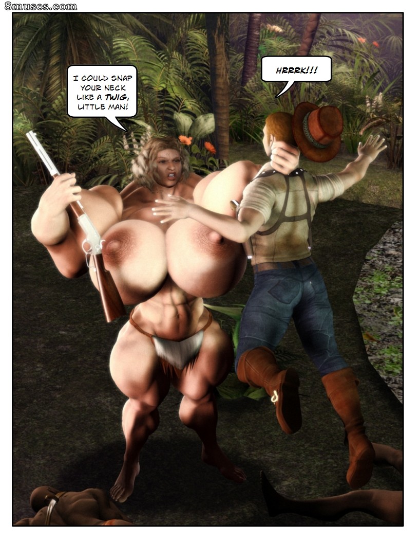 Strong and Stacked - Muscle Jungle Queen - Page 36