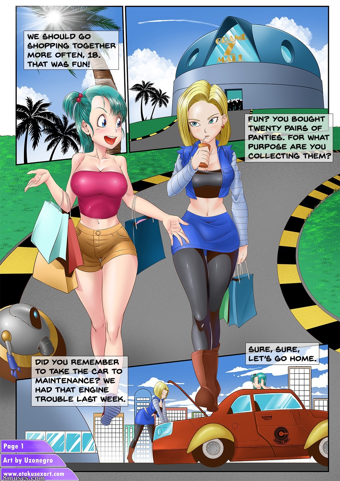 Page 2 | OtakuSexArt_com-Comics/Dragon-Ball-H-Bulmas-BBC-Saga | 8muses - Sex  Comics