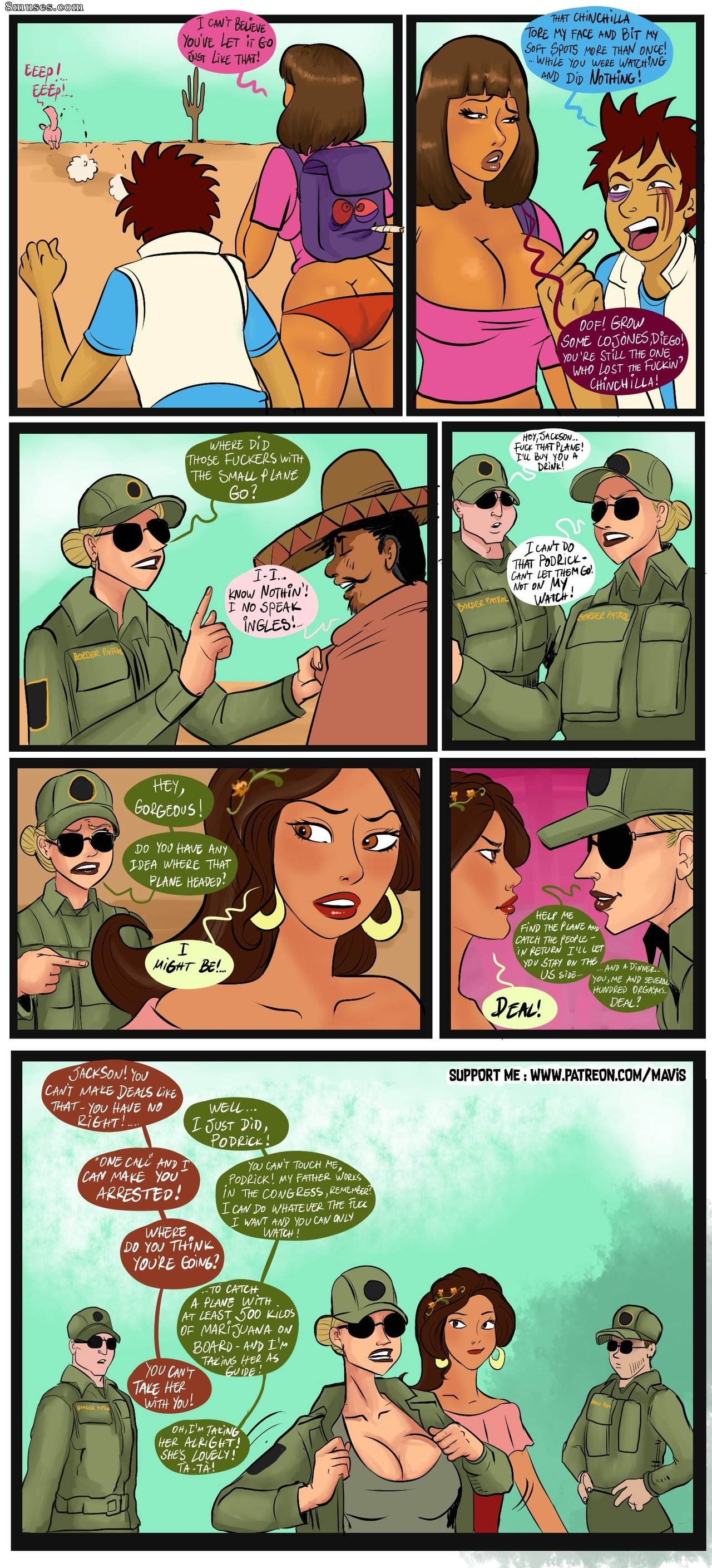 Mavis Rooder Comics - La course - Page 7