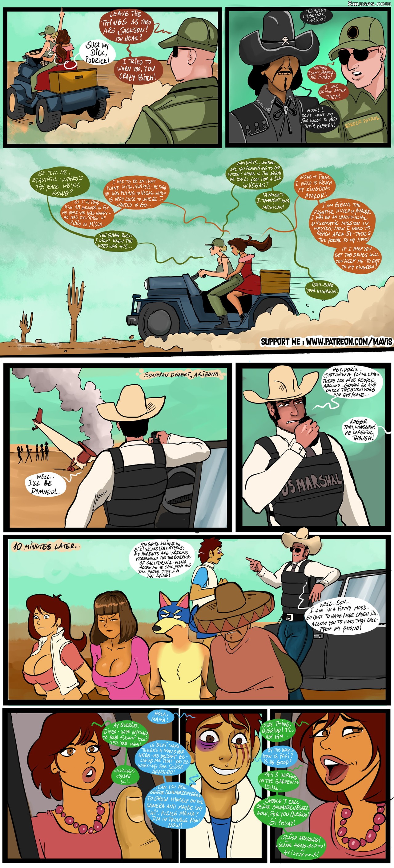 Mavis Rooder Comics - La course - Page 8