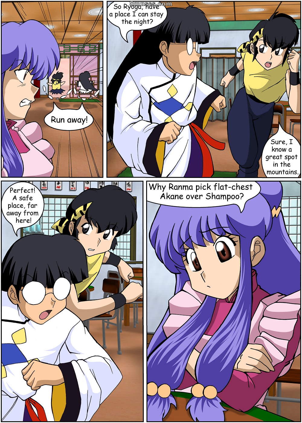 Ranma Books Comics - Sequestrados - Página 8