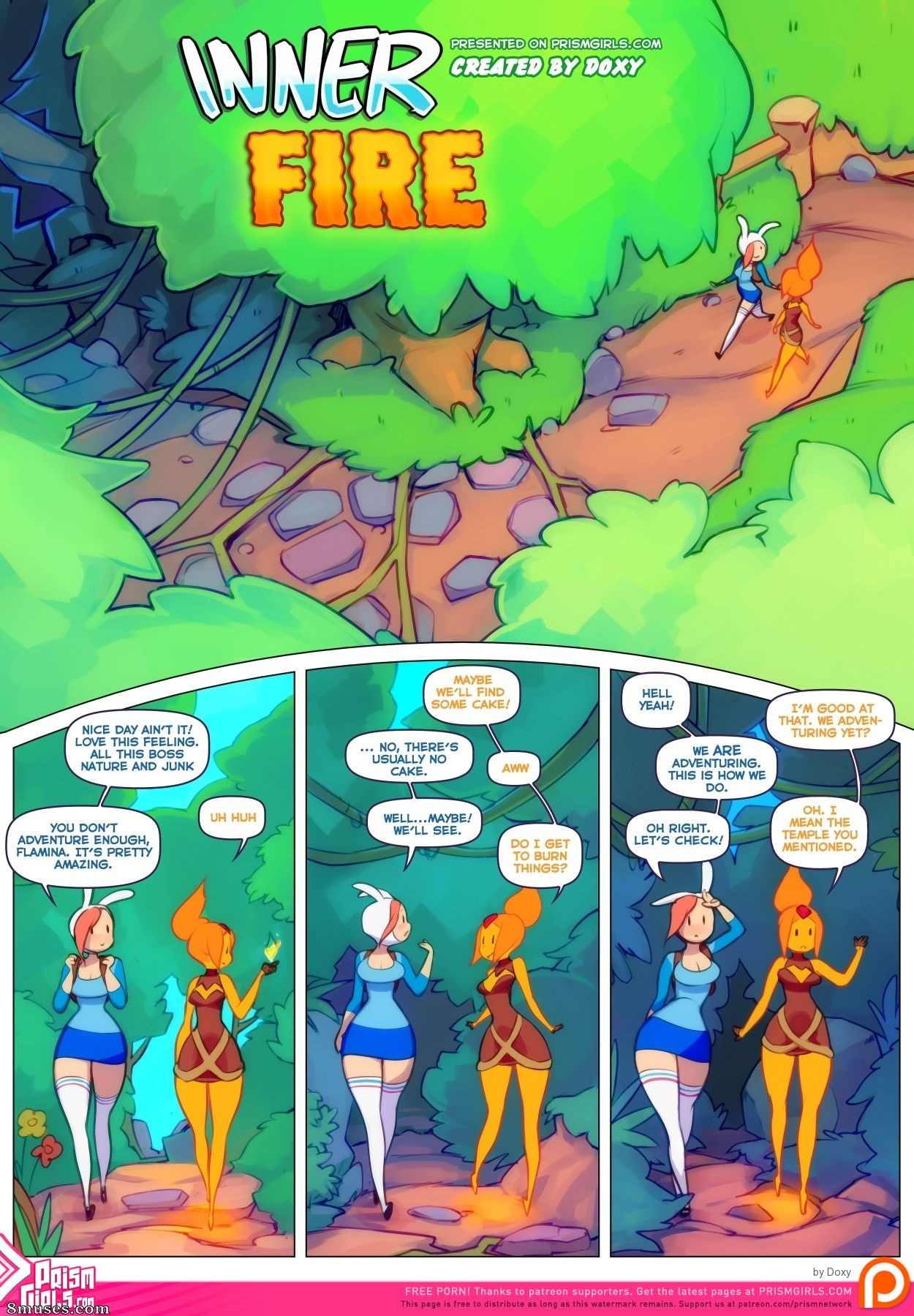 Doxy Comics - Feu intérieur - Page 1